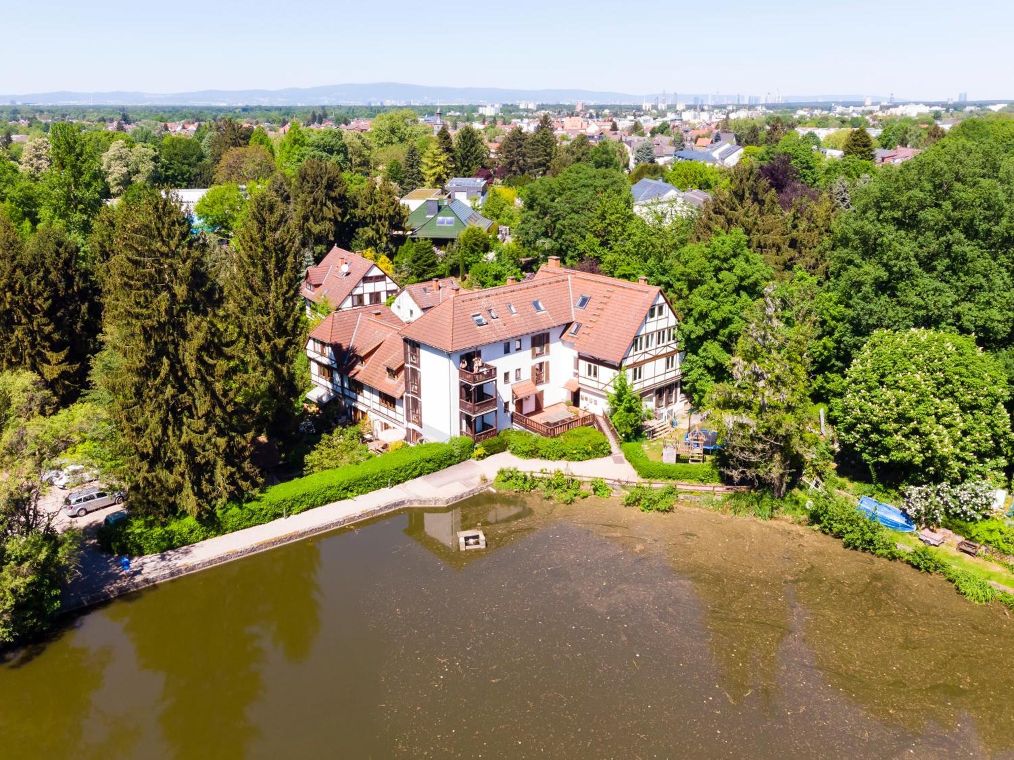 Einliegerwohnung In Einer Muehle Vor Den Toren Frankfurts, Ideal Fuer Messegaeste Oder Stop Over ดรายค์ ภายนอก รูปภาพ