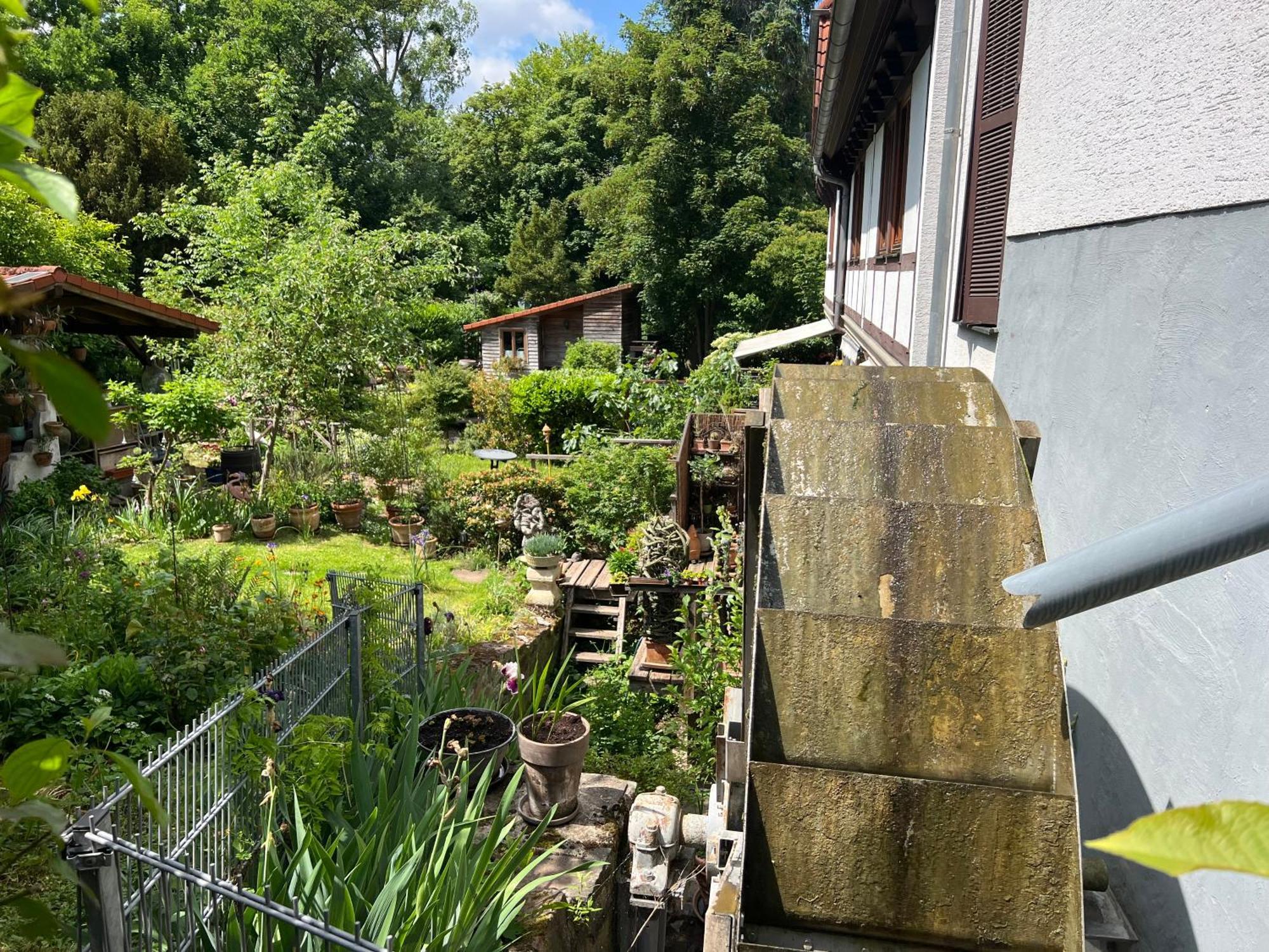 Einliegerwohnung In Einer Muehle Vor Den Toren Frankfurts, Ideal Fuer Messegaeste Oder Stop Over ดรายค์ ภายนอก รูปภาพ